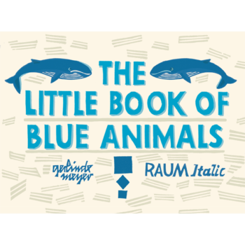 little book BLUE animals